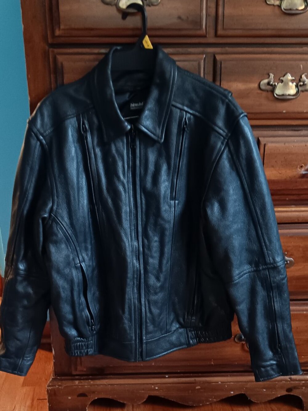 Womens Genuine Leather Motorcycle Jacket